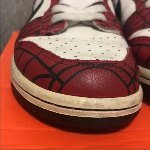 Nike Dunk Low GS Spiderman Vintage 2004 Rare - Picture 5 of 15